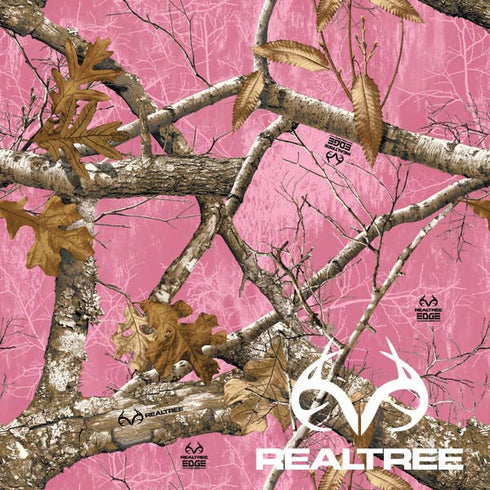 RealTree Edge Pink Camo iPhone 14 Plus Skin